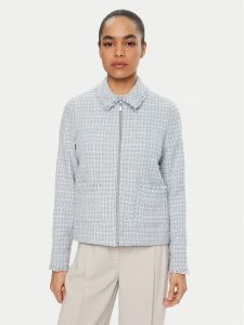 Olsen Marynarka 15001468 Błękitny Regular Fit. Niebieskie marynarki i żakiety Olsen, bez wzorów, z syntetyku. Za 379,99 zł.