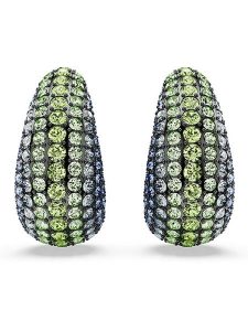 Swarovski Kolczyki-wkrętki z kryształami rozmiar: onesize. Niebieskie kolczyki Swarovski, z kryształem, metalowe. Za 367,22 zł.