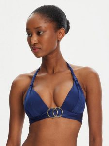 Banana Moon Góra od bikini Hapo Comores MDG86 Granatowy. Niebieskie bikini Banana Moon, bez wzorów, z syntetyku. Za 379,99 zł.