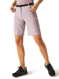 Regatta Bermudy funkcyjne "Xert" w kolorze jasnoróżowym rozmiar: 46. Różowe spodnie dresowe Regatta, bez wzorów, z materiału. Za 114,98 zł.