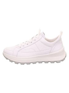 Legero Skórzane sneakersy "T4 RUN" w kolorze białym rozmiar: 38. Białe trampki Legero, bez wzorów, bez zapięcia. Za 279,95 zł.