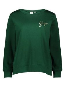 GAP Bluza w kolorze zielonym rozmiar: M. Zielone bluzy GAP, m, bez wzorów, bez kaptura. Za 104,89 zł.