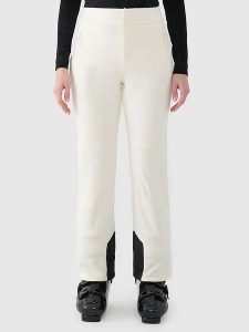 4F Spodnie narciarskie w kolorze kremowym rozmiar: M. Brązowe spodnie dresowe 4f, m, bez wzorów, z materiału, narciarskie. Za 305,29 zł.