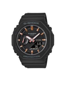 G-Shock Zegarek GMA-S2100-1AER Czarny. Czarne, cyfrowe zegarki G-SHOCK. Za 449,99 zł.