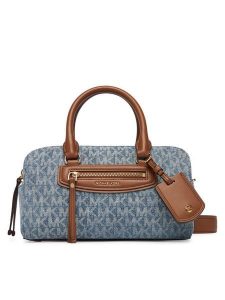 MICHAEL Michael Kors Torebka Jet Set 32S6GTVC0C Niebieski. Niebieskie kuferki MICHAEL Michael Kors, bez wzorów, z materiału, bez dodatków. Za 1 049,00 zł.