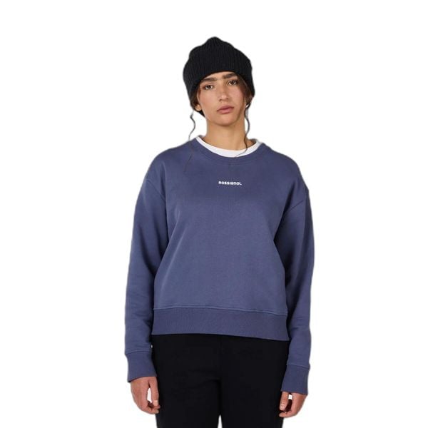 Bluza damska Rossignol Presset Relax. Niebieskie bluzy Rossignol, bez wzorów, bez kaptura. Za 387,50 zł.