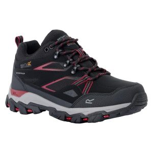 Damskie Buty Do Chodzenia Holcombe III Low. Czarne buty trekkingowe Regatta, bez zapięcia. Za 295,99 zł.
