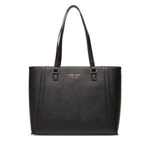 Torebka Nine West. Czarne torebki klasyczne Nine West, bez wzorów, bez dodatków. Za 299,99 zł.