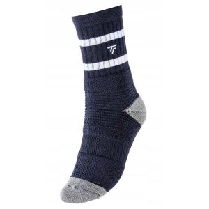 Skarpety tenisowe dla dorosłych Tecnifibre Tech Socks. Niebieskie skarpetki TECNIFIBRE, bez wzorów. Za 69,00 zł.