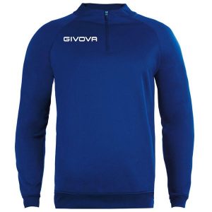 Bluza piłkarska dla dorosłych Givova Maglia Tecnica niebieska. Niebieskie bluzy Givova, l, bez wzorów, bez kaptura. Za 87,15 zł.