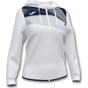 Kurtka do piłki nożnej damska Joma Supernova II z kapturem. Białe kurtki JOMA, s, bez wzorów, z kapturem. Za 187,99 zł.