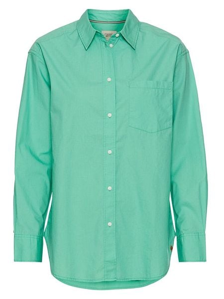 Camel Active Koszula w kolorze zielonym rozmiar: S. Zielone koszule Camel Active, s, bez wzorów, z bawełny, bez kołnierzyka, bez ramiączek. Za 152,98 zł.
