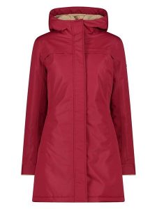 CMP Parka w kolorze czerwonym rozmiar: 36. Czerwone płaszcze CMP, bez wzorów, z tkaniny, bez kaptura. Za 217,18 zł.