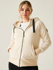 Regatta Bluza "Tralia" w kolorze kremowym rozmiar: 44. Brązowe bluzy Regatta, bez wzorów, bez kaptura. Za 124,95 zł.