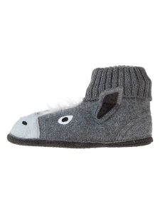 Kitz-pichler Bambosze "Donkey" w kolorze szarym rozmiar: 38. Szare kapcie Kitz-Pichler, z aplikacjami, z wełny. Za 143,99 zł.