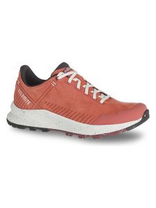 DOLOMITE Skórzane buty sportowe "Carezza" w kolorze łososiowym rozmiar: 38 2/3. Pomarańczowe buty sportowe Dolomite, bez wzorów, z materiału, bez zapięcia. Za 293,59 zł.