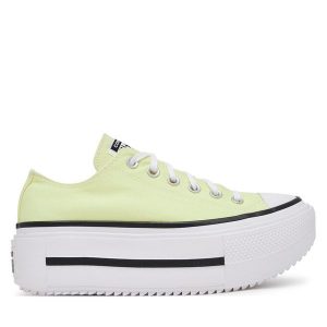 Trampki Converse. Żółte trampki Converse, bez wzorów, bez zapięcia. Za 269,99 zł.