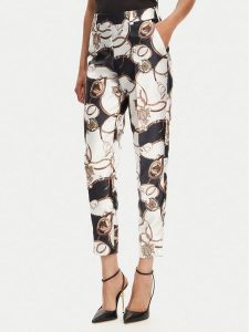 Babylon Chinosy S00566 Biały Regular Fit. Białe chinosy Babylon, bez wzorów, z syntetyku. Za 809,99 zł.