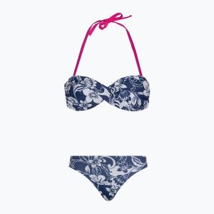 Strój kąpielowy dwuczęściowy damski Banana Moon Boroduca Oceaneye. Niebieskie bikini Banana Moon, bez wzorów. Za 239,99 zł.