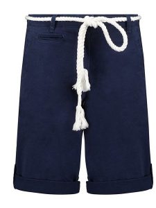Geographical Norway Szorty "Paola" w kolorze granatowym rozmiar: XXL. Niebieskie szorty Geographical Norway, bez wzorów, z tkaniny. Za 70,24 zł.