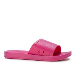 Klapki damskie Ipanama 83583 ANAT CLASSIC SLIDE FEM. Czerwone klapki Ipanema, bez wzorów, z materiału, bez obcasa. Za 55,00 zł.