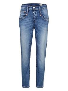 Herrlicher Dżinsy - Boyfriend fit - w kolorze niebieskim rozmiar: W29. Niebieskie jeansy Herrlicher, bez wzorów, z podwyższonym stanem. Za 206,42 zł.