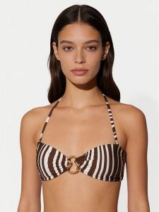Seafolly Góra od bikini Coastline 31283-270 Brązowy. Brązowe bikini Seafolly, bez wzorów, z syntetyku. Za 380,99 zł.