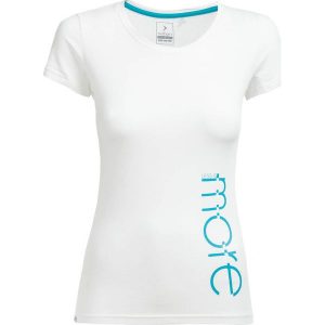 T-shirt damski TSD601 - biały - Outhorn. T-shirty marki Outhorn. W wyprzedaży za 24,99 zł.