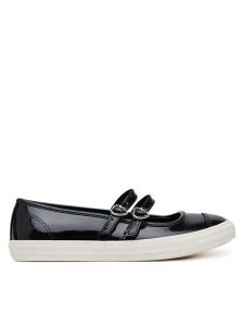 Converse Baleriny Chuck Taylor All Star Dainty Mary Jane Dark Romance A13654C Czarny. Czarne balerinki Converse, bez wzorów, z lakierowanej skóry, bez obcasa, bez zapięcia. Za 219,99 zł.