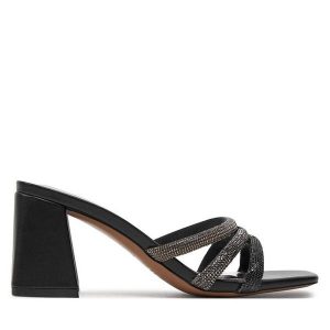 Klapki Call It Spring. Czarne klapki Call it Spring, bez wzorów, bez obcasa. Za 189,99 zł.