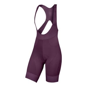Spodenki rowerowe damskie Endura FS260-Pro DS Bibshort W. Fioletowe szorty ENDURA, bez wzorów. Za 319,99 zł.