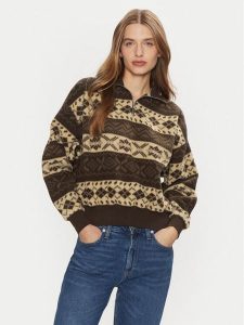 Polo Ralph Lauren Sweter 211947972001 Brązowy Relaxed Fit. Brązowe swetry klasyczne Polo Ralph Lauren, m, z syntetyku, bez kołnierzyka. Za 549,99 zł.