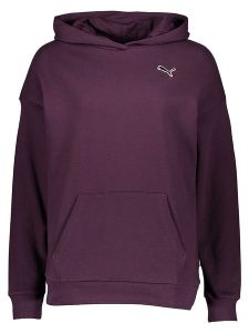 Puma Bluza "Better Essentials" w kolorze fioletowym rozmiar: M. Różowe bluzy Puma, m, bez wzorów, z bawełny, z kapturem. Za 153,71 zł.