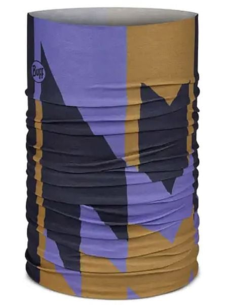 Buff Szal-koło w kolorze niebiesko-jasnobrązowym rozmiar: onesize. Brązowe szaliki Buff, bez wzorów, z materiału. Za 73,93 zł.