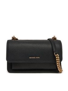 MICHAEL Michael Kors Torebka 30T4GC7L3T Czarny. Czarne torebki klasyczne MICHAEL Michael Kors, bez wzorów, ze skóry, bez dodatków. Za 679,99 zł.