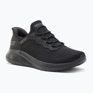 Buty damskie SKECHERS Bobs Squad Chaos Daily Hype. Czarne buty trekkingowe Skechers, bez zapięcia. Za 269,99 zł.