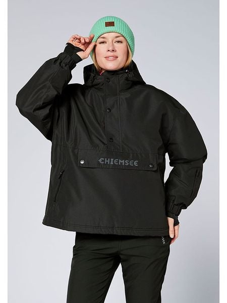 Chiemsee Kurtka narciarska w kolorze czarno-zielonym rozmiar: S. Czarne kurtki sportowe Chiemsee, s, bez wzorów, bez kaptura, narciarskie. Za 379,44 zł.