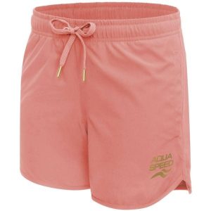 Szorty pływackie damskie Aqua Speed Lexi. Czerwone szorty Aqua-Speed, bez wzorów, sportowe. Za 59,99 zł.