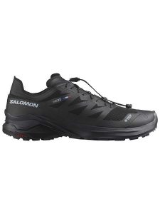 SALOMON Buty "XA Meta GTX" w kolorze czarnym do biegania rozmiar: 42,5. Czarne buty sportowe Salomon, bez wzorów, z gore-texu, bez zapięcia, do biegania, gore-tex. Za 390,92 zł.