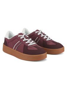 Freyling Sneakersy w kolorze bordowym rozmiar: 42. Czerwone trampki Freyling, bez wzorów, bez zapięcia. Za 95,95 zł.