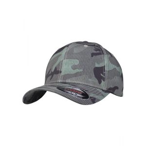 Czapka Flexfit Stripe. Czarne czapki FLEXFIT, bez wzorów, z elastanu, casualowe. Za 88,90 zł.