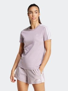 Adidas Koszulka w kolorze jasnoróżowym rozmiar: M. Różowe bluzki ADIDAS, m, bez wzorów, z bawełny, bez kołnierzyka, bez ramiączek. Za 100,99 zł.