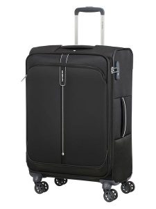Samsonite Walizka w kolorze czarnym - 44 x 66 x 28 cm rozmiar: onesize. Czarne walizki Samsonite, bez wzorów, z materiału. Za 636,92 zł.