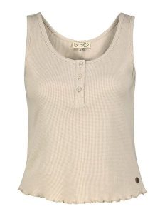 Eight2Nine Top w kolorze beżowym rozmiar: L. Brązowe topy Eight2Nine, l, bez wzorów, z bawełny, bez kołnierzyka, bez ramiączek. Za 34,95 zł.