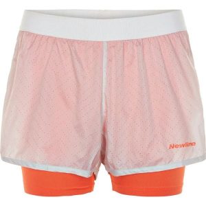 Szorty damskie Newline black 2-lay. Białe szorty Newline, bez wzorów, sportowe. Za 161,00 zł.