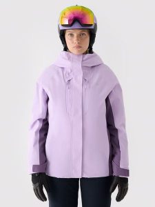 4F Kurtka narciarska w kolorze fioletowym rozmiar: S. Różowe kurtki sportowe 4f, m, bez wzorów, bez kaptura, narciarskie. Za 258,95 zł.