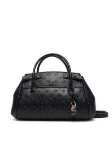 Guess Torebka Diana HWPD97 27060 Czarny. Czarne kuferki Guess, z aplikacjami, ze skóry, bez dodatków. Za 634,99 zł.