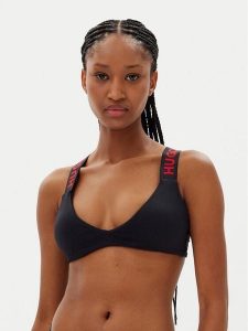 HUGO Góra od bikini Dotti 50540225 Czarny. Czarne bikini Hugo, bez wzorów, z syntetyku. Za 129,99 zł.