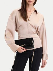 MEXX Torebka EO-MEXX-L-024-10 Czarny. Czarne torebki klasyczne Mexx, bez wzorów, ze skóry, bez dodatków. Za 199,99 zł.