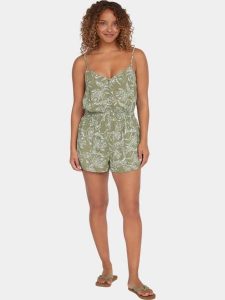 Ogółem kobiety O'Neill Thin Strap Buttoned. Czarne kombinezony O'Neill, na lato, s, bez wzorów, z materiału, eleganckie, bez kołnierzyka, bez ramiączek, krótkie. Za 299,00 zł.